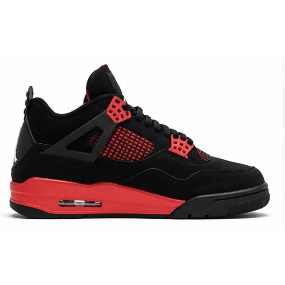 Nike Air Jordan 4 Retro 'Red Thunder' Size Men’s 11 Us